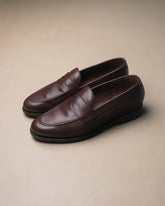 Berwick Penny Loafer Nomara – Dark Brown